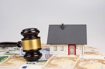 House On Top of Money With Gavel